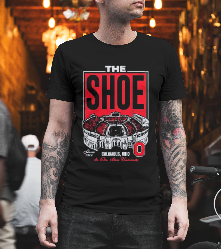 The Shoe Ohio Stadium Columbus Ohio Est 1922 The Ohio State University T-Shirt