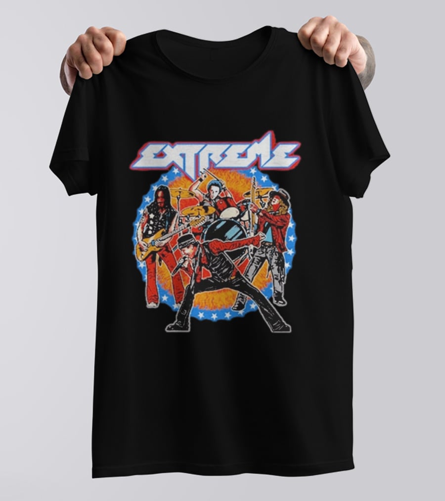 Extreme Band With 2026 World Tour Tin Man T-Shirt
