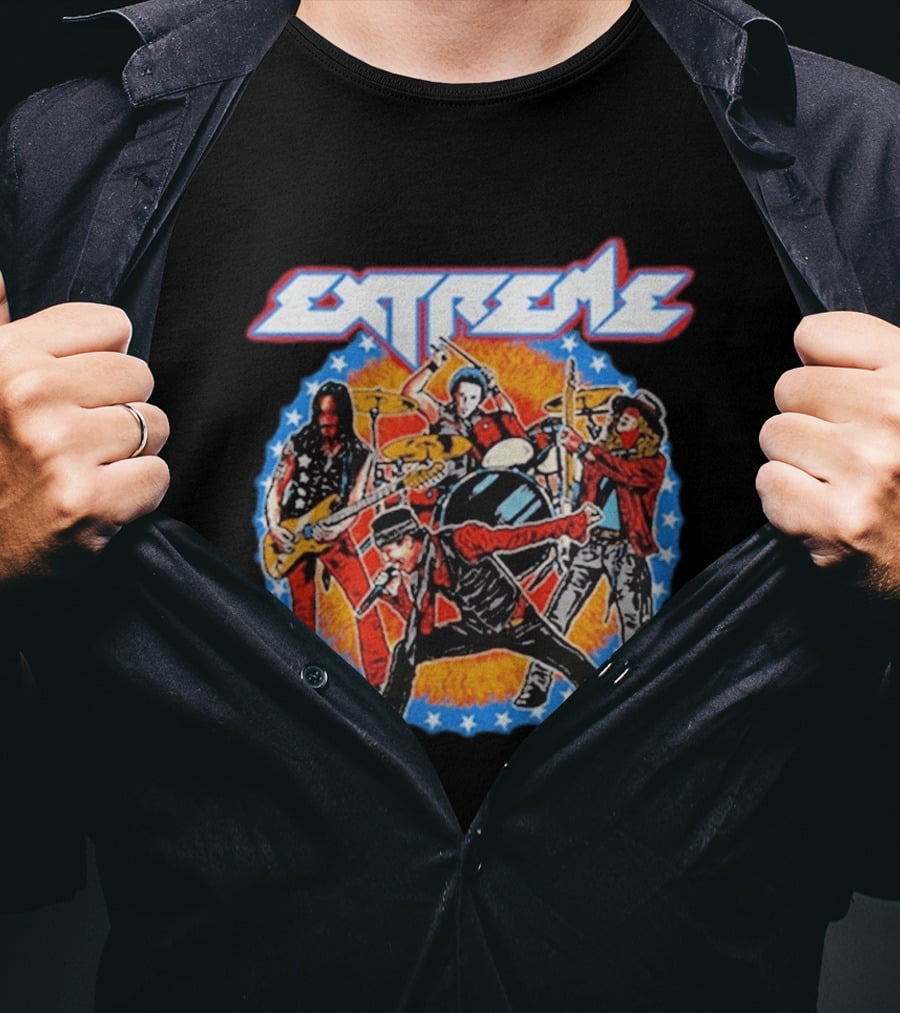 Extreme Band With 2026 World Tour Tin Man T-Shirt