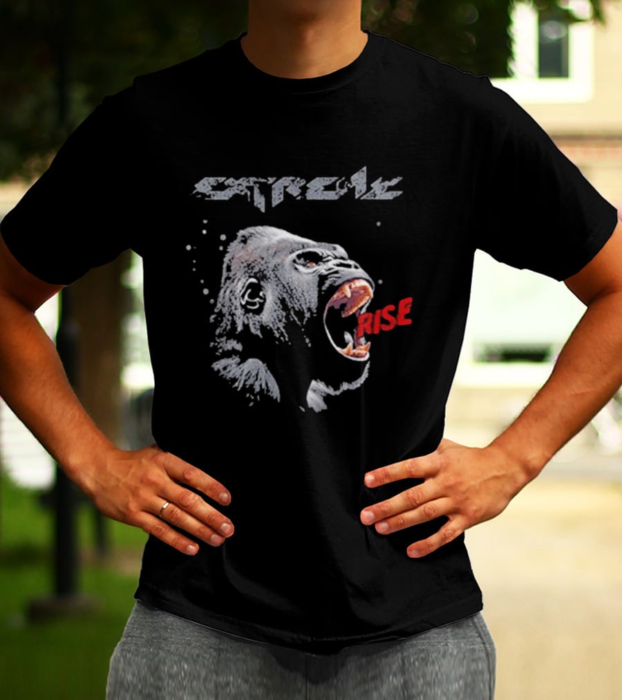 Tin Man Extreme Gorilla Rise With 2026 World Tour Fierce Primal Force T-Shirt