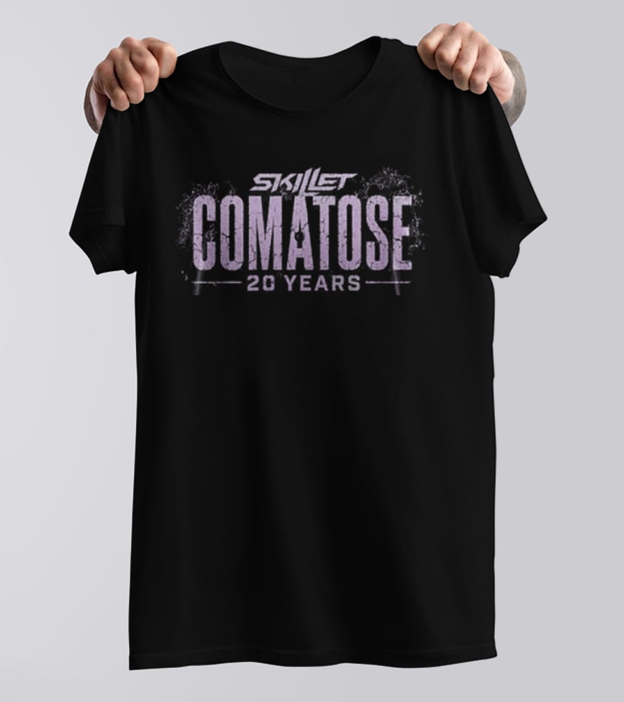 Skillet Comatose 20 Years Still Screaming Tour Anniversary T-Shirt