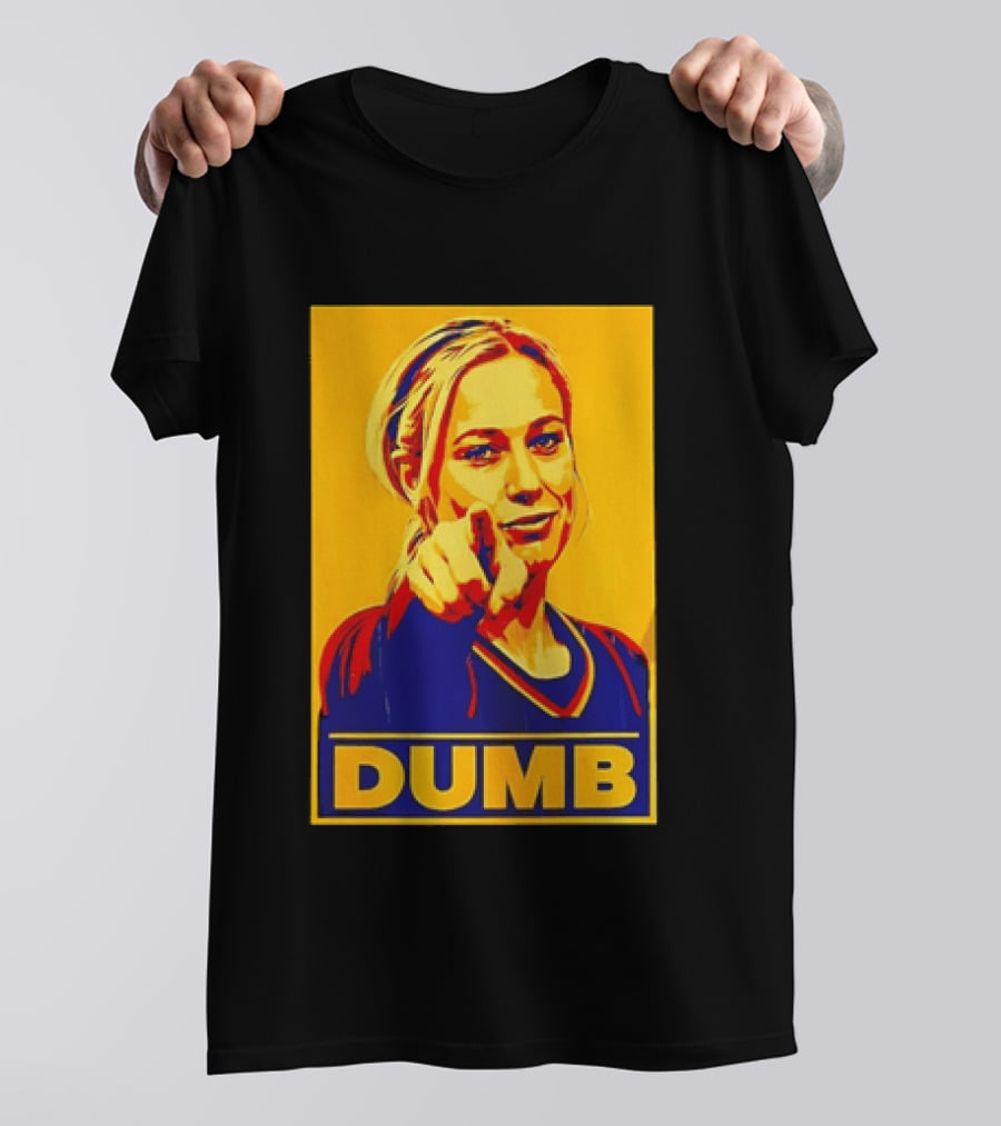 Sophia Cunningham Dumb Woman Pointing Her Finger T-Shirt