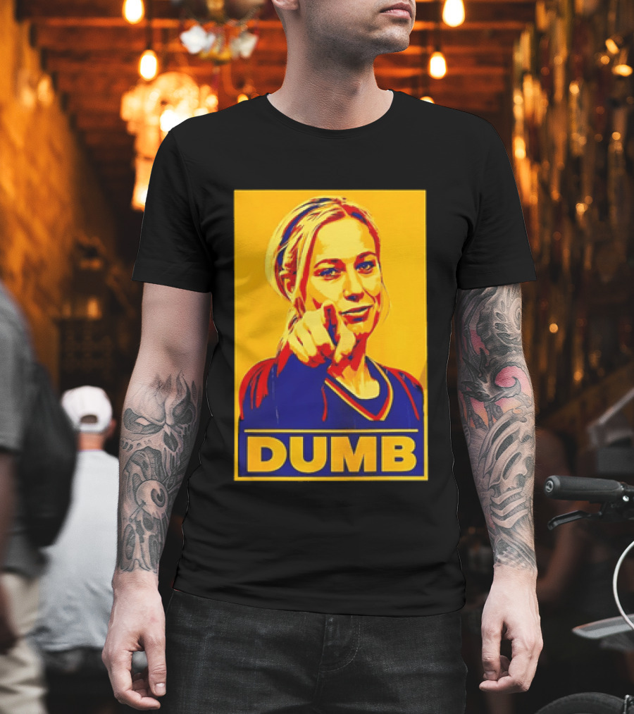 Sophia Cunningham Dumb Woman Pointing Her Finger T-Shirt