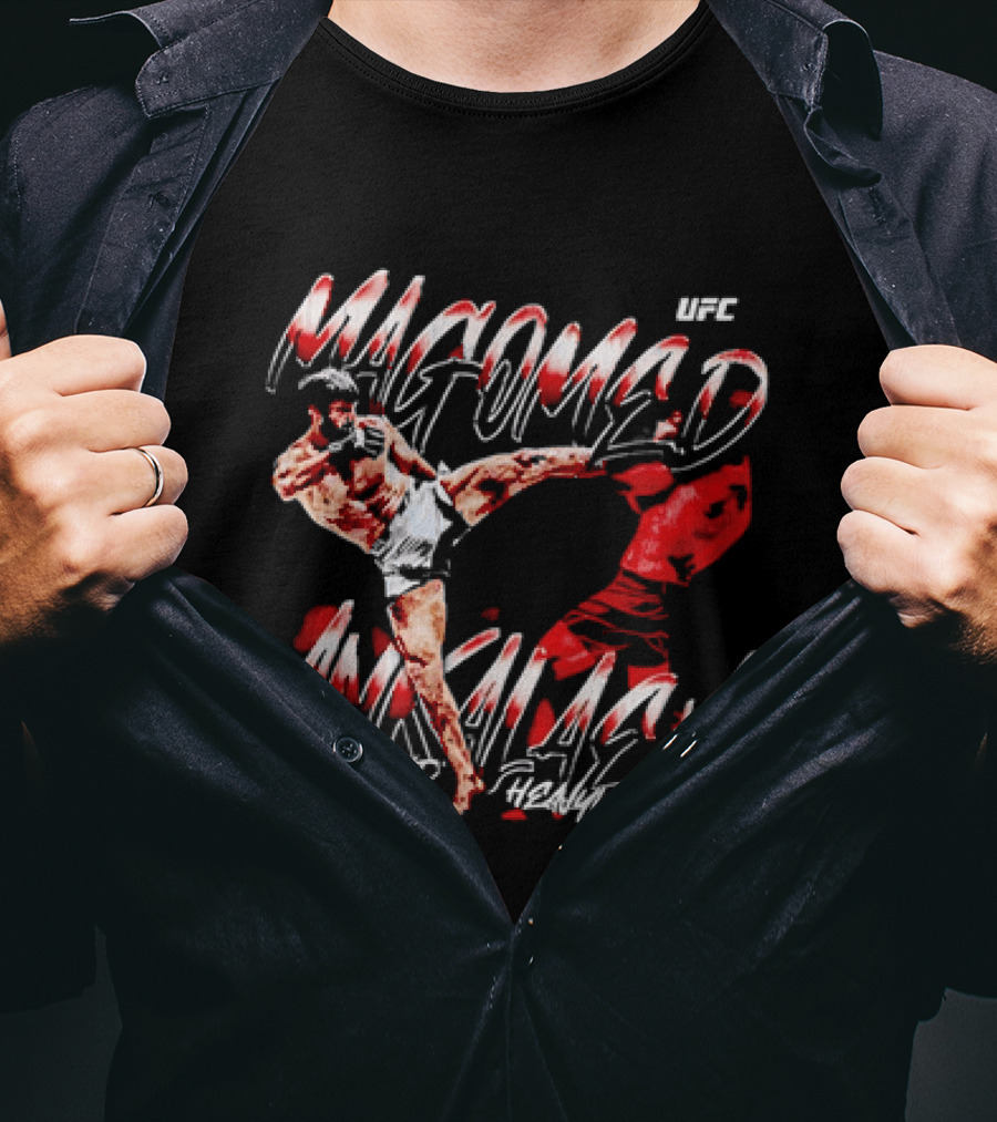 UFC Magomed Ankalaev Light Heavyweight Fighter T-Shirt