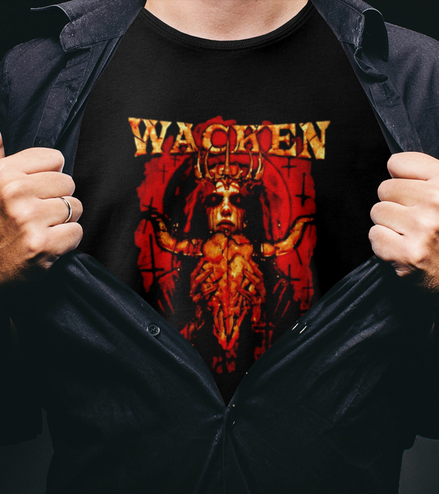 Wacken Open Air Sabbath Of The Damned Metal Festival T-Shirt