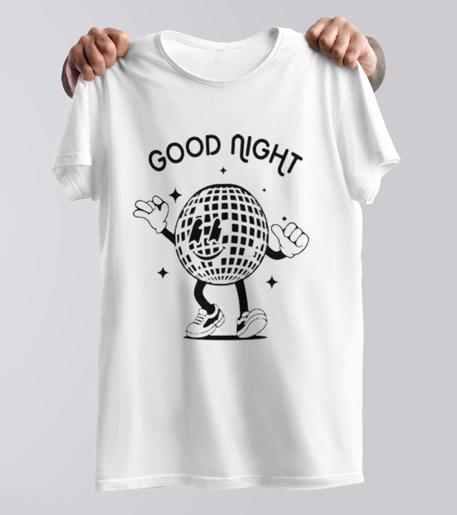 Good Night Dancing Disco Ball T-Shirt