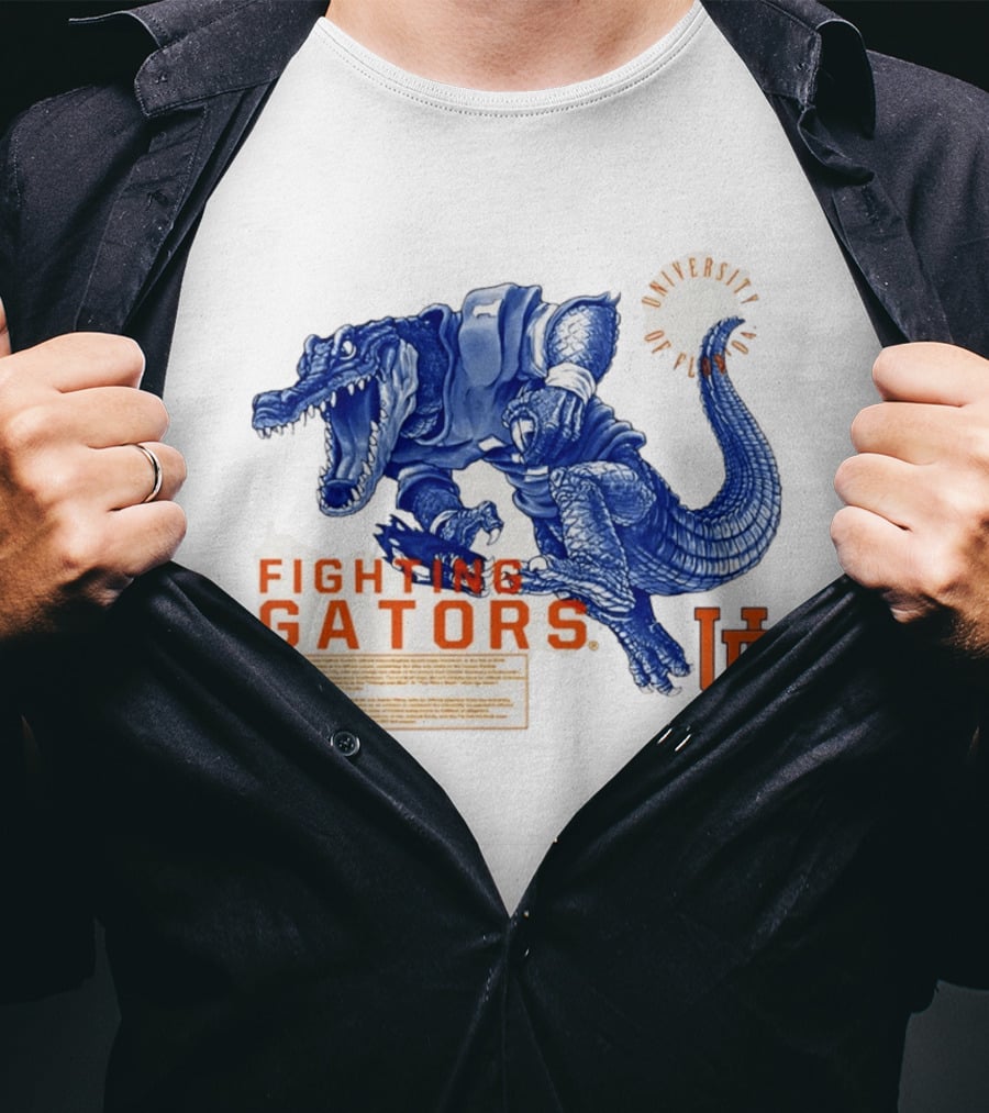 University Of Florida Fighting Gators History Of The Gator T-Shirt
