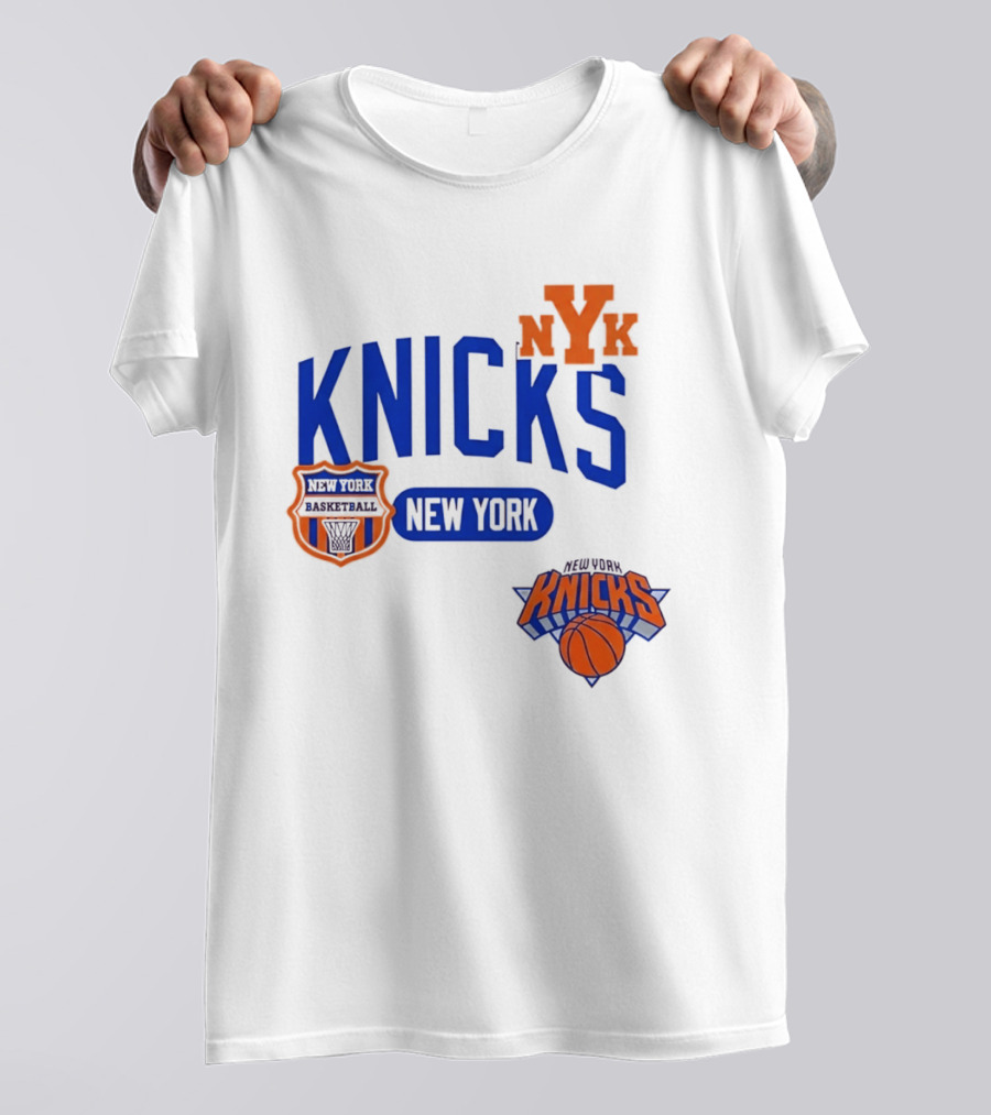 Stephon Marbury Pro Standard New York Knicks NBA Letterman NYK T-Shirt