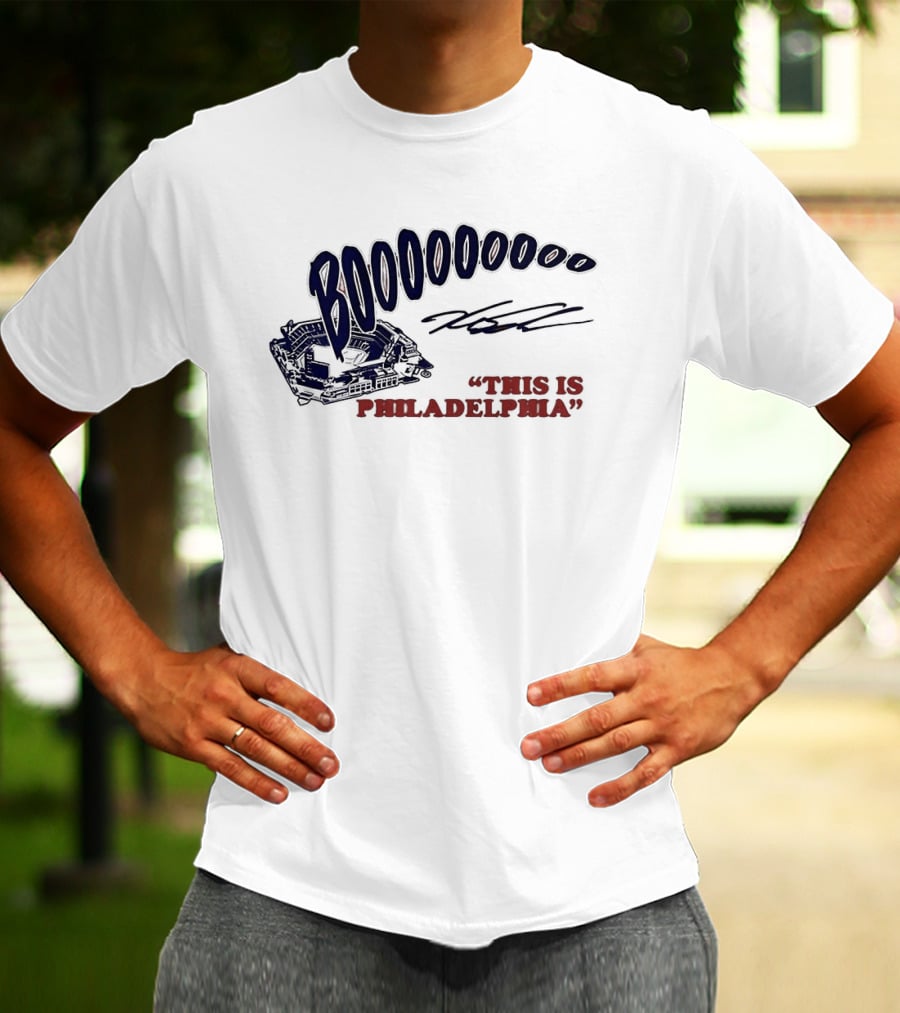 BOOOO This Is Philadelphia Kyle Schwarber Philadelphia Phillies Baseball T-Shirt