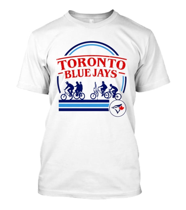 Toronto Blue Jays Stranger Things Bike Crew MLB 2026 T-Shirt