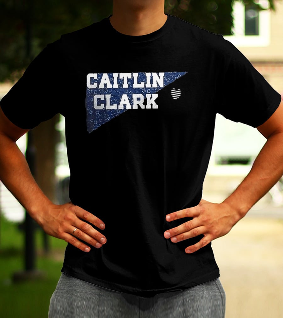 Indiana Fever Caitlin Clark Number 22 Limited Edition Football Caitlin Clark Text Heart T-Shirt