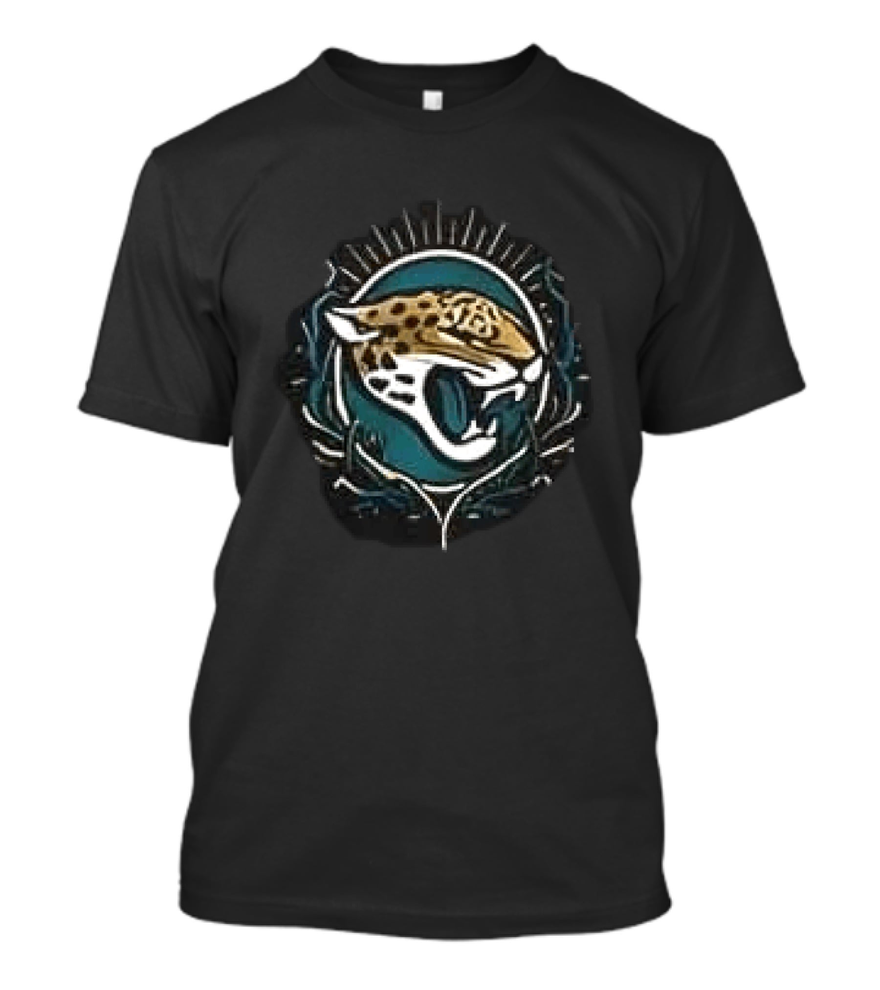 Jacksonville Jaguars Runs In My Blood Skeleton Jaguar T-Shirt