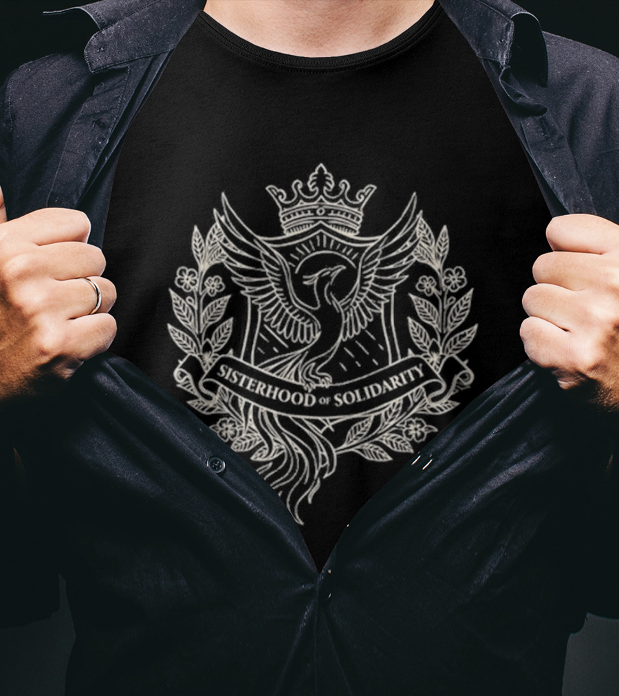 Sisterhood Of Solidarity Phoenix Crest T-Shirt