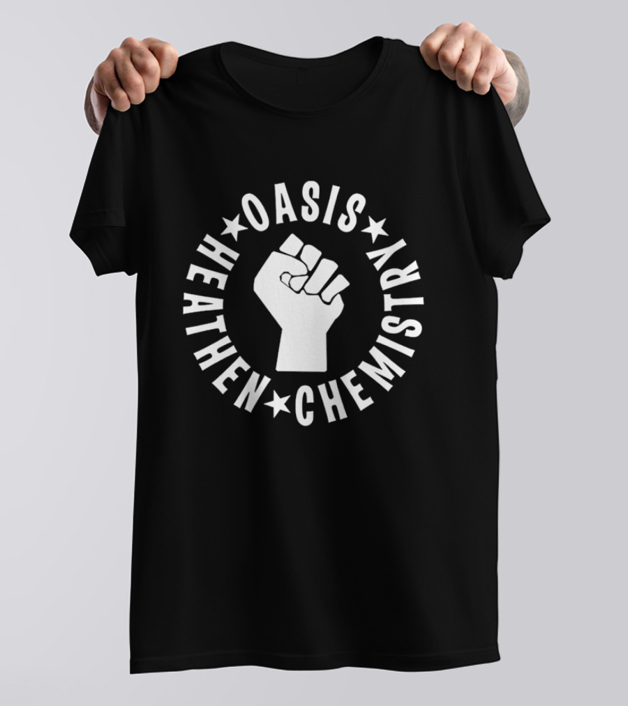 Oasis Heathen Chemistry Fist T-Shirt