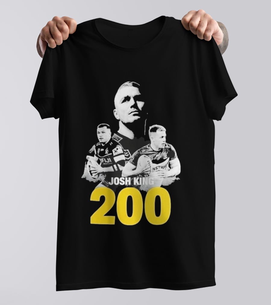 Josh King 200 Rugby Milestone T-Shirt