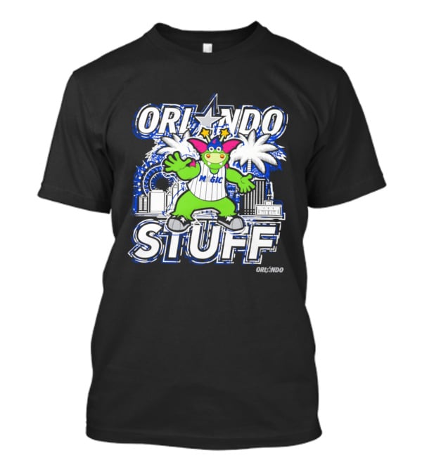 Orlando Magic Stuff Mascot NBA Basketball Fantasy Fun T-Shirt