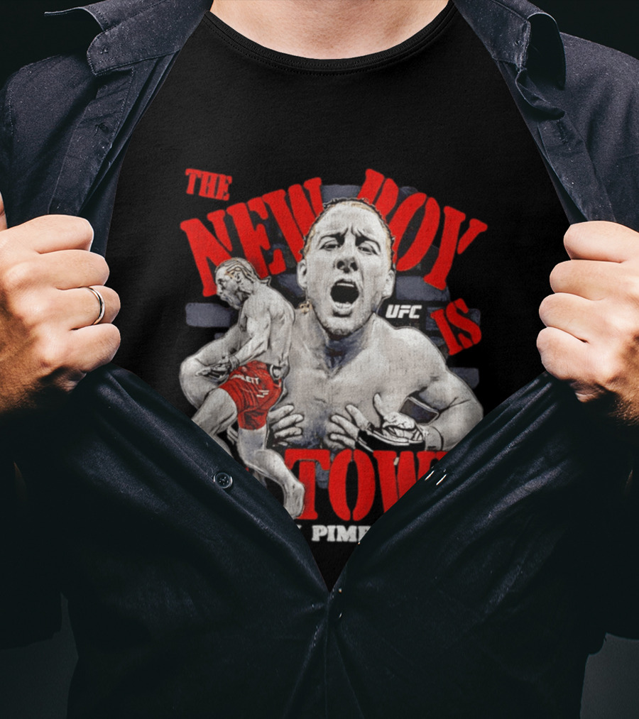 The New Boy Is In Town Paddy Pimblett UFC T-Shirt