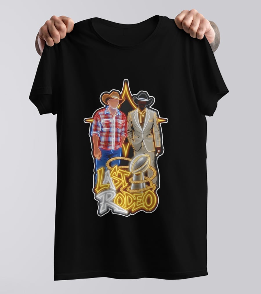 Last Rodeo Pittsburgh Steelers Football Trophy 2026 T-Shirt