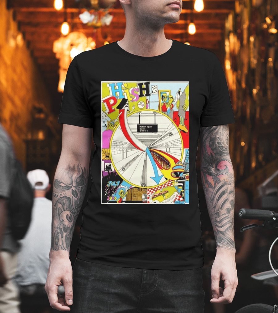 Phish Madison Square Garden NYC July 22 24 25 27 29 2026 T-Shirt