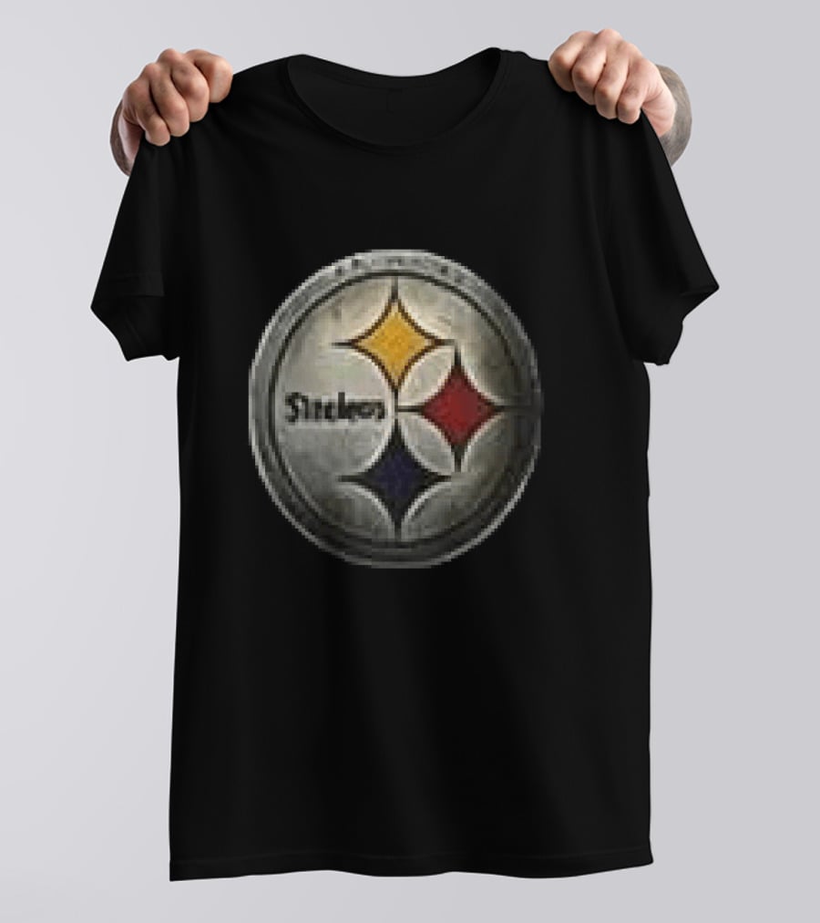Pittsburgh Steelers Runs In My Blood Skeleton Steelers T-Shirt
