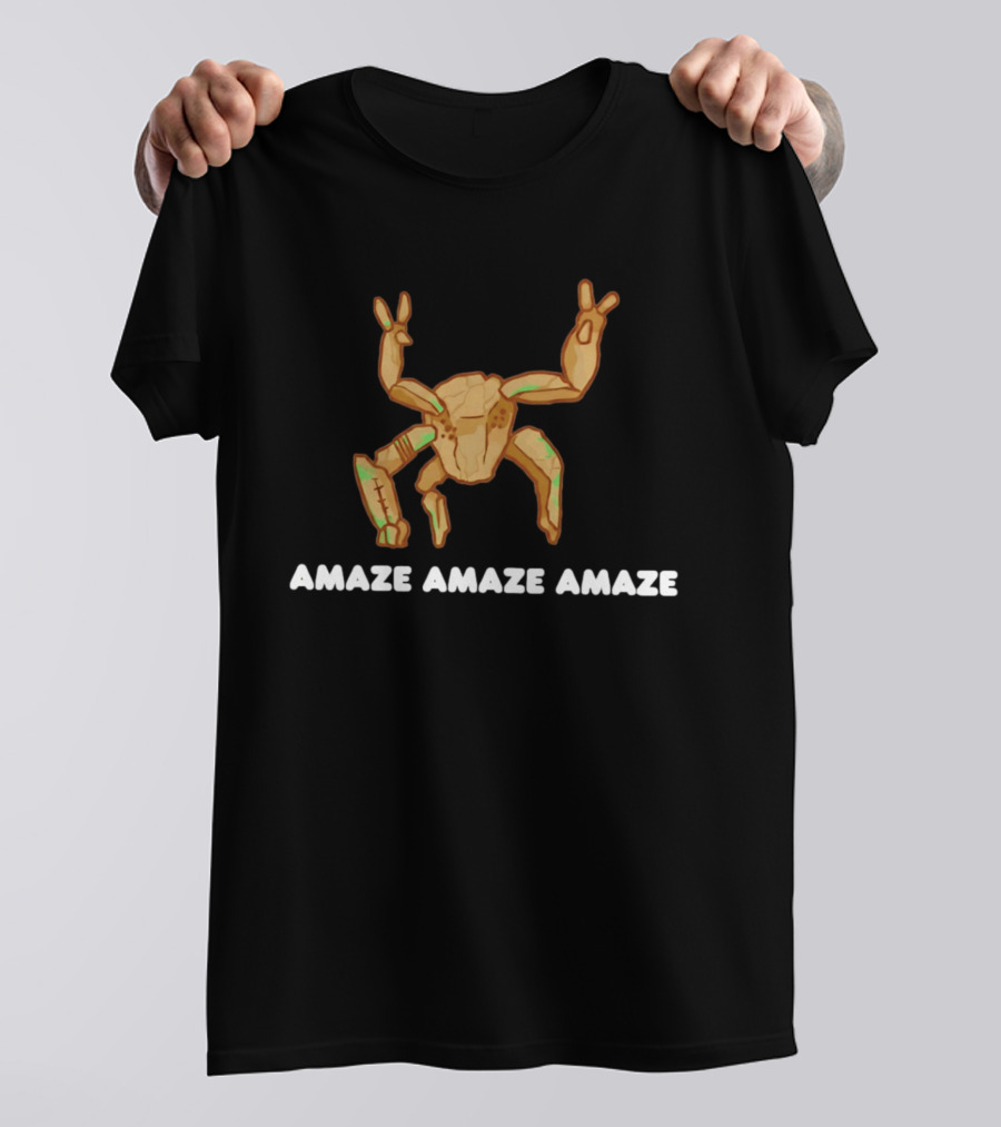 Amaze Amaze Amaze Rocky Alien Project Hail Mary Sci Fi Book T-Shirt