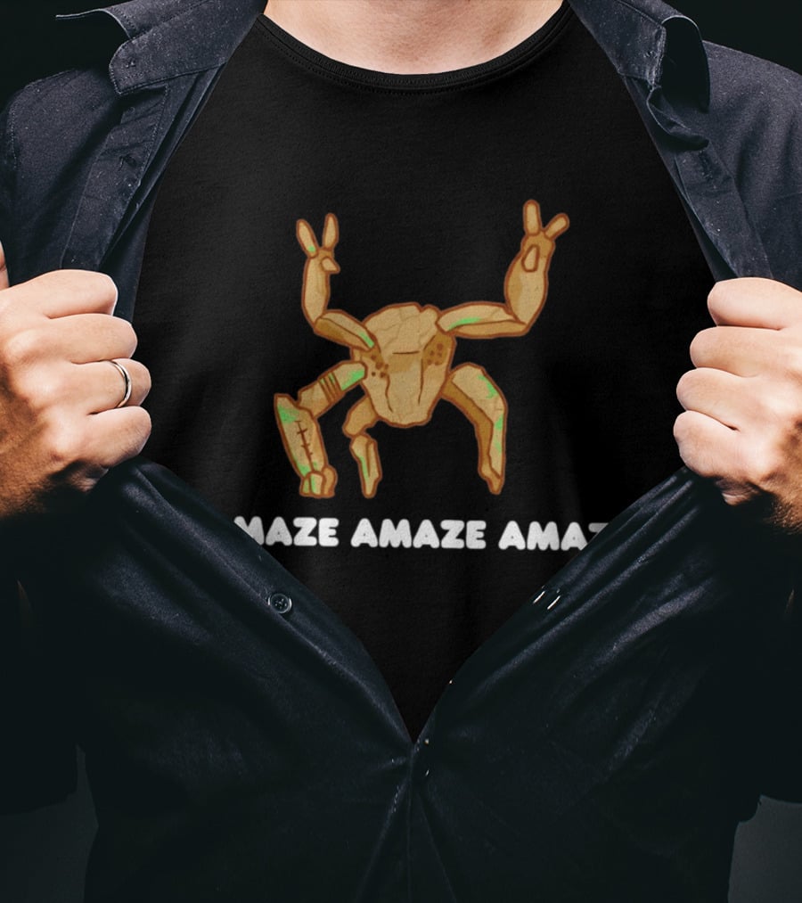 Amaze Amaze Amaze Rocky Alien Project Hail Mary Sci Fi Book T-Shirt