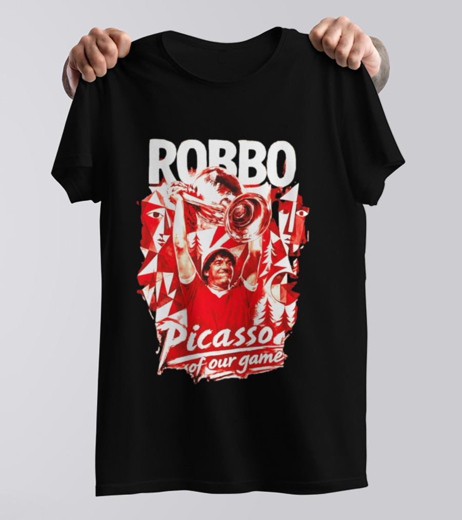 Robbo Picasso Of Our Game Nottm Forest Triumph Celebration T-Shirt