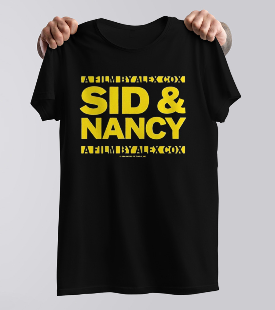 Sid & Nancy Movie Promo Yellow T-Shirt