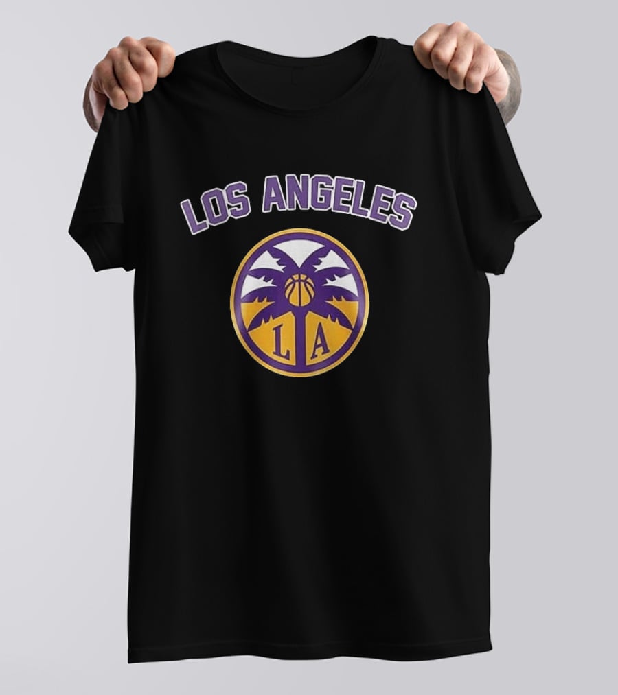 WNBA Los Angeles Sparks Custom Name Edition For Fans T-Shirt