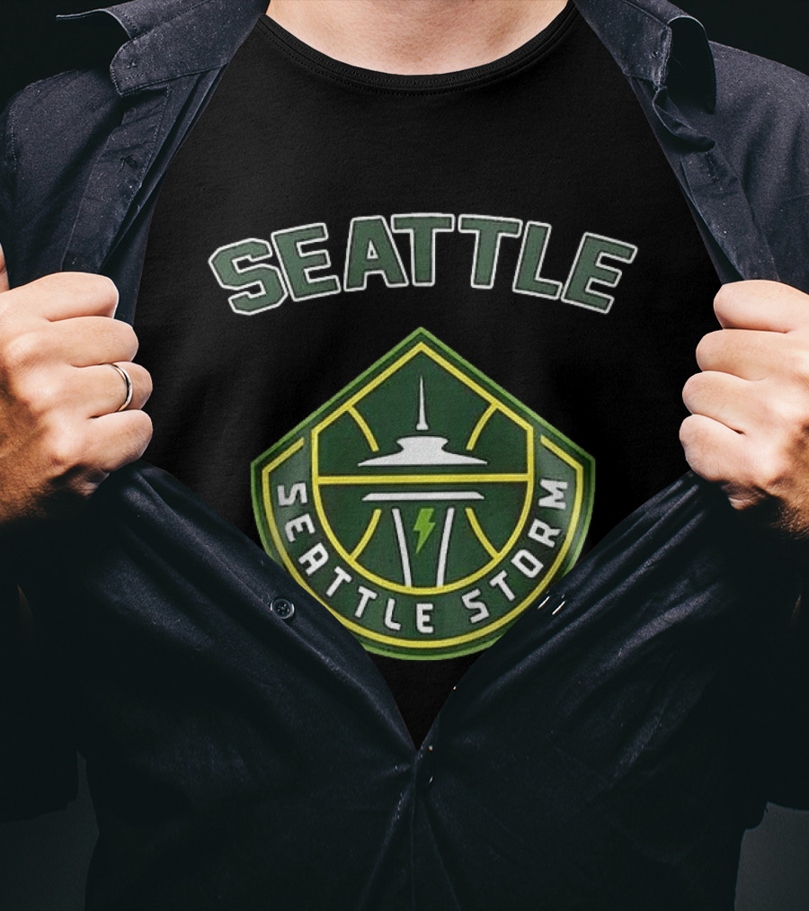 Seattle Storm WNBA Fan Custom Name Edition T-Shirt