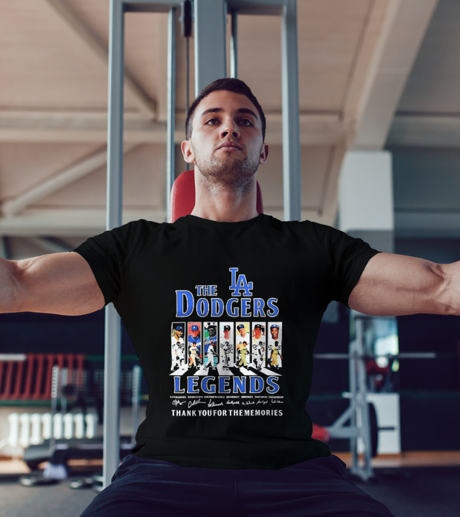 The Dodgers Legends Thank You For The Memories Icons LA T-Shirt