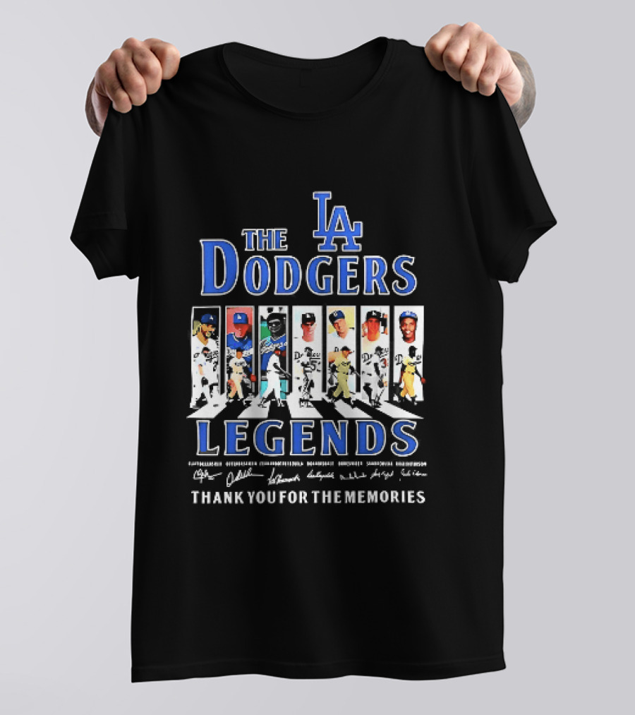 The Dodgers Legends Thank You For The Memories Icons LA T-Shirt