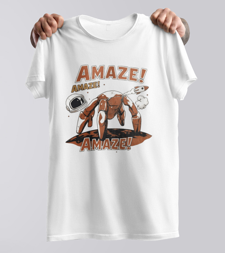 Amaze Rocket Sci Fi Alien Project Hail Mary Book Lover T-Shirt