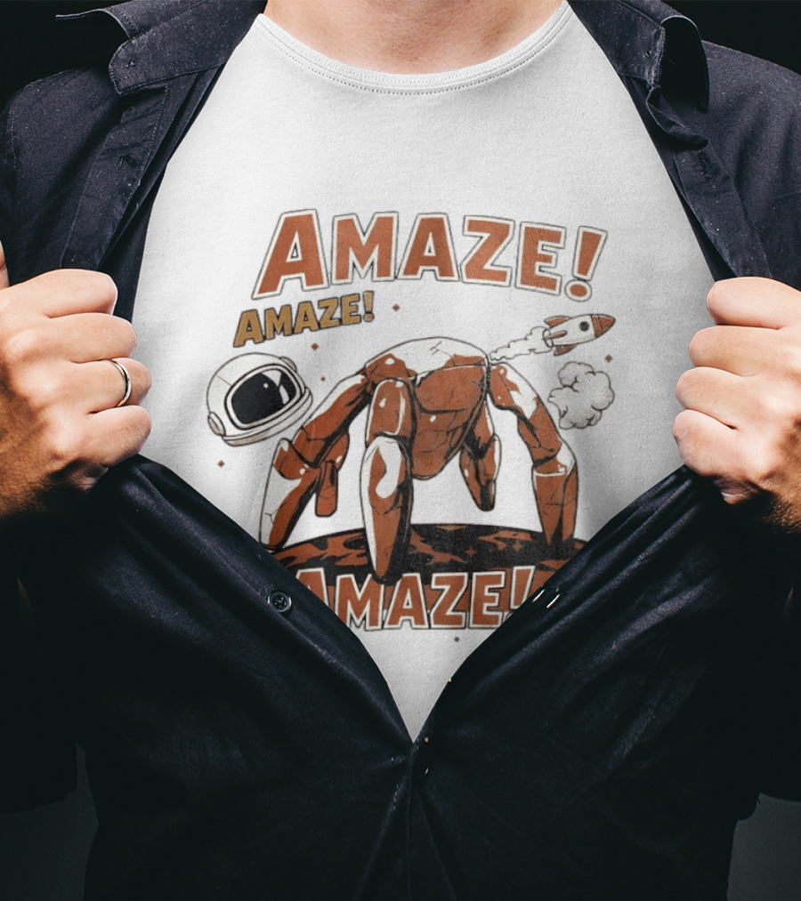 Amaze Rocket Sci Fi Alien Project Hail Mary Book Lover T-Shirt