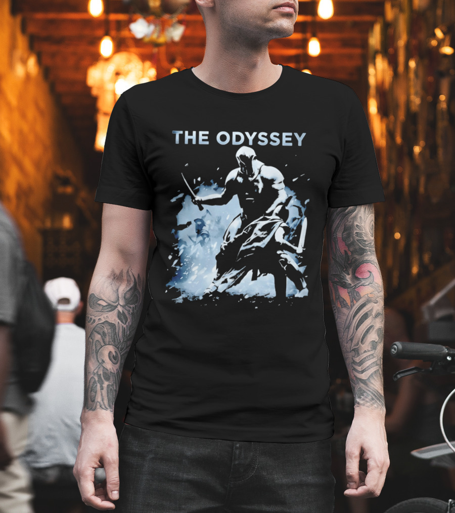 The Odyssey Spartan Warrior Battle Greek Mythology T-Shirt