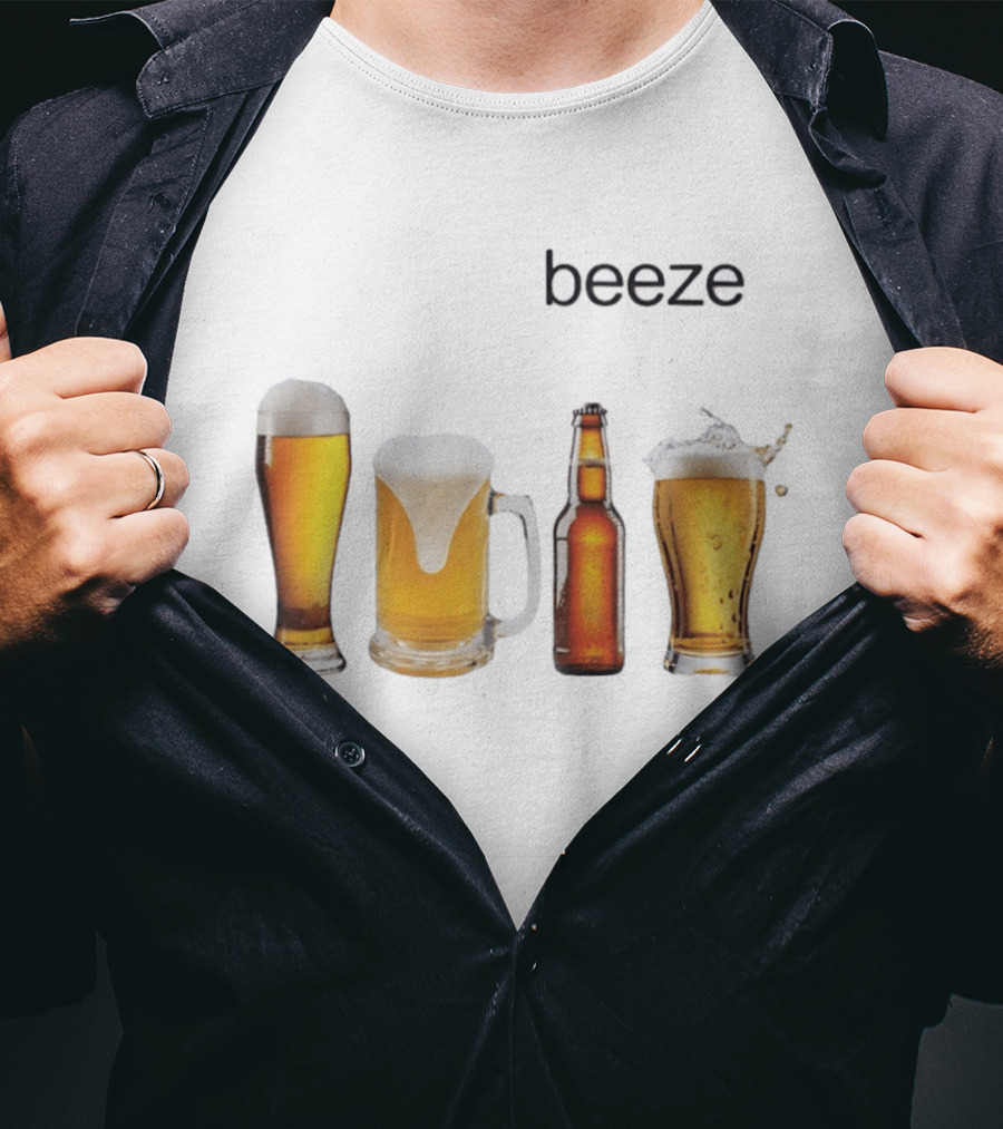 Beeze Beer Collection Lager Pilsner T-Shirt
