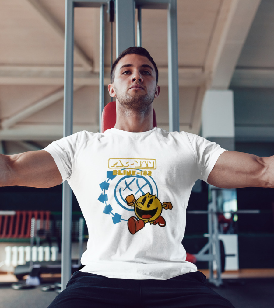 Pac Man Blink 182 San Diego Comic Con 2026 Collaboration T-Shirt