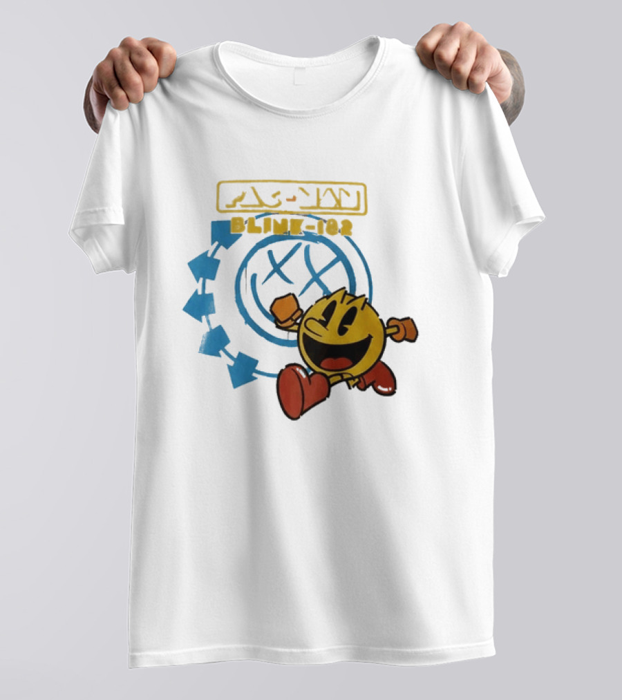 Pac Man Blink 182 San Diego Comic Con 2026 Collaboration T-Shirt