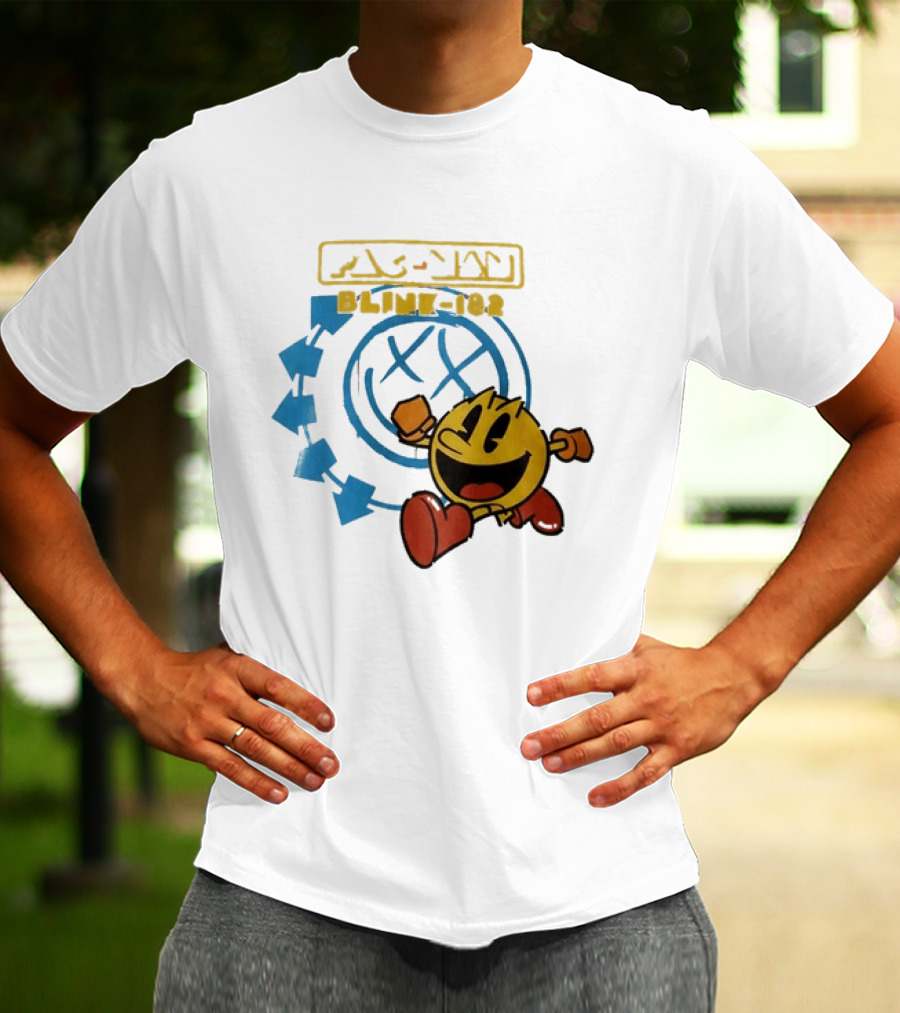 Pac Man Blink 182 San Diego Comic Con 2026 Collaboration T-Shirt