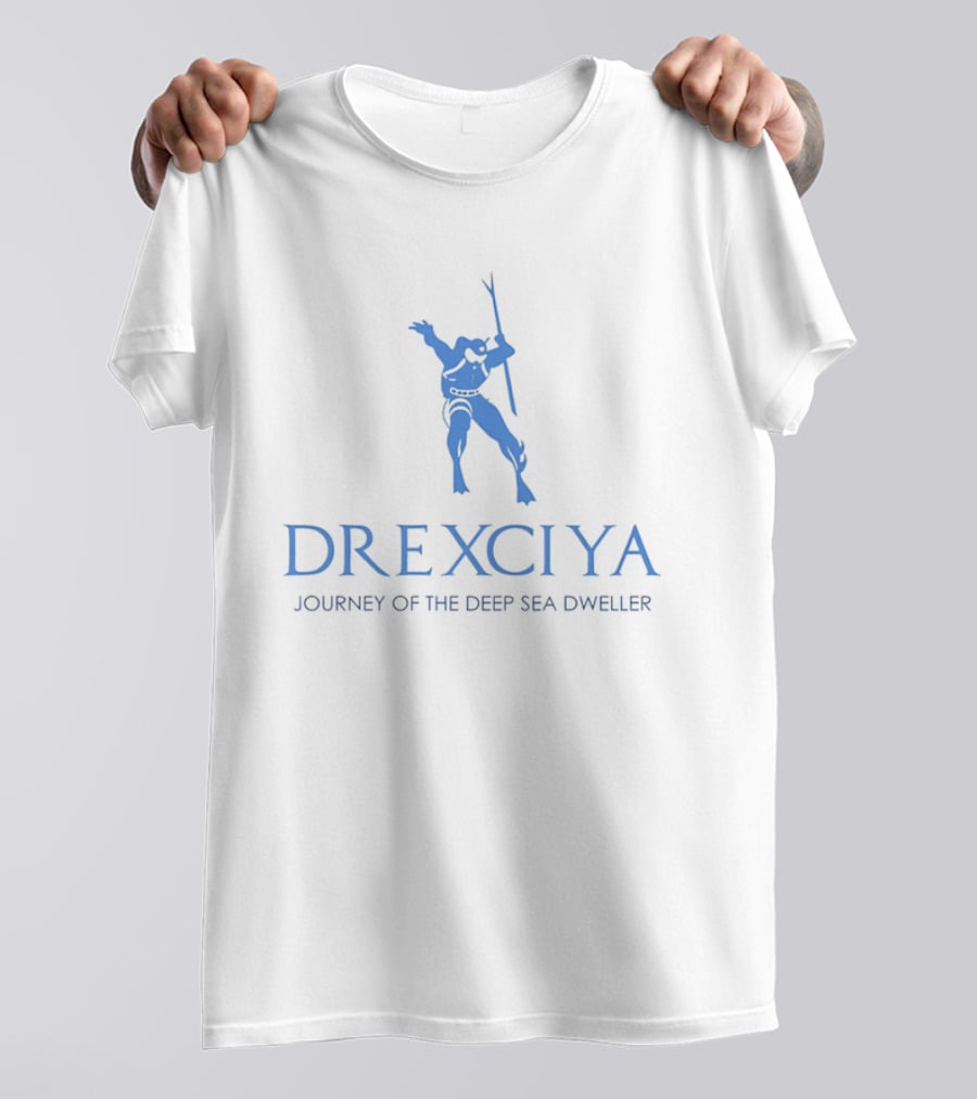 Drexciya Journey Of The Deep Sea Dweller Blue Diver T-Shirt