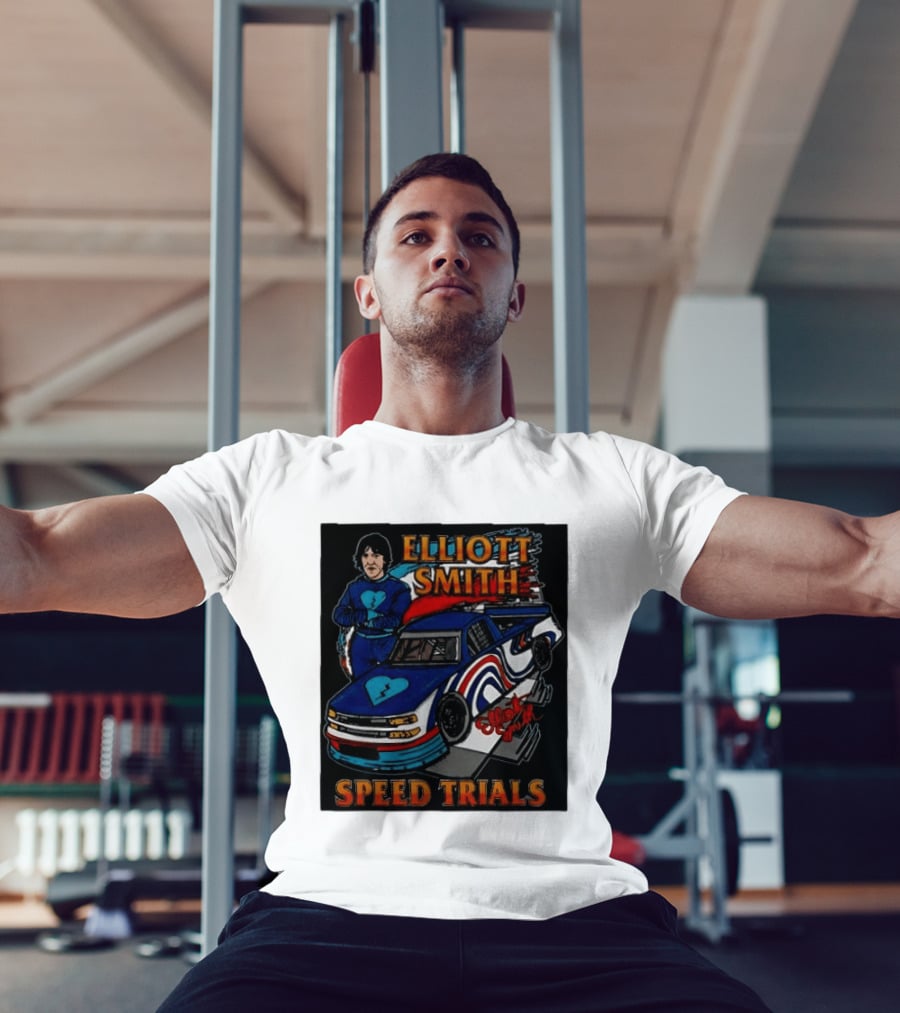 Elliott Smith Speed Trials Racing Car T-Shirt