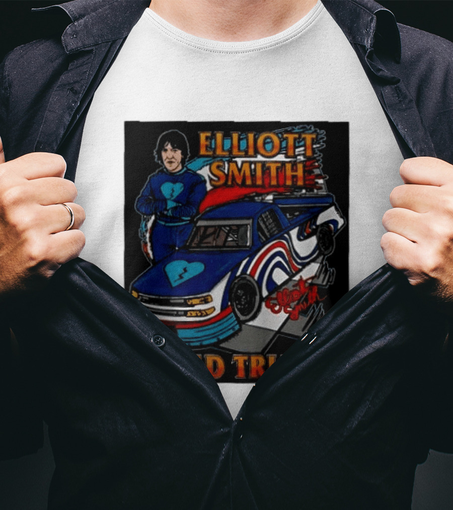 Elliott Smith Speed Trials Racing Car T-Shirt
