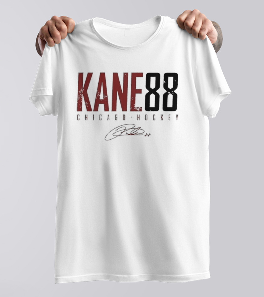 Kane 88 Chicago Hockey Signature Edition T-Shirt