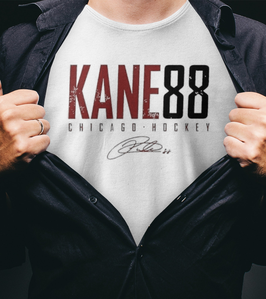 Kane 88 Chicago Hockey Signature Edition T-Shirt