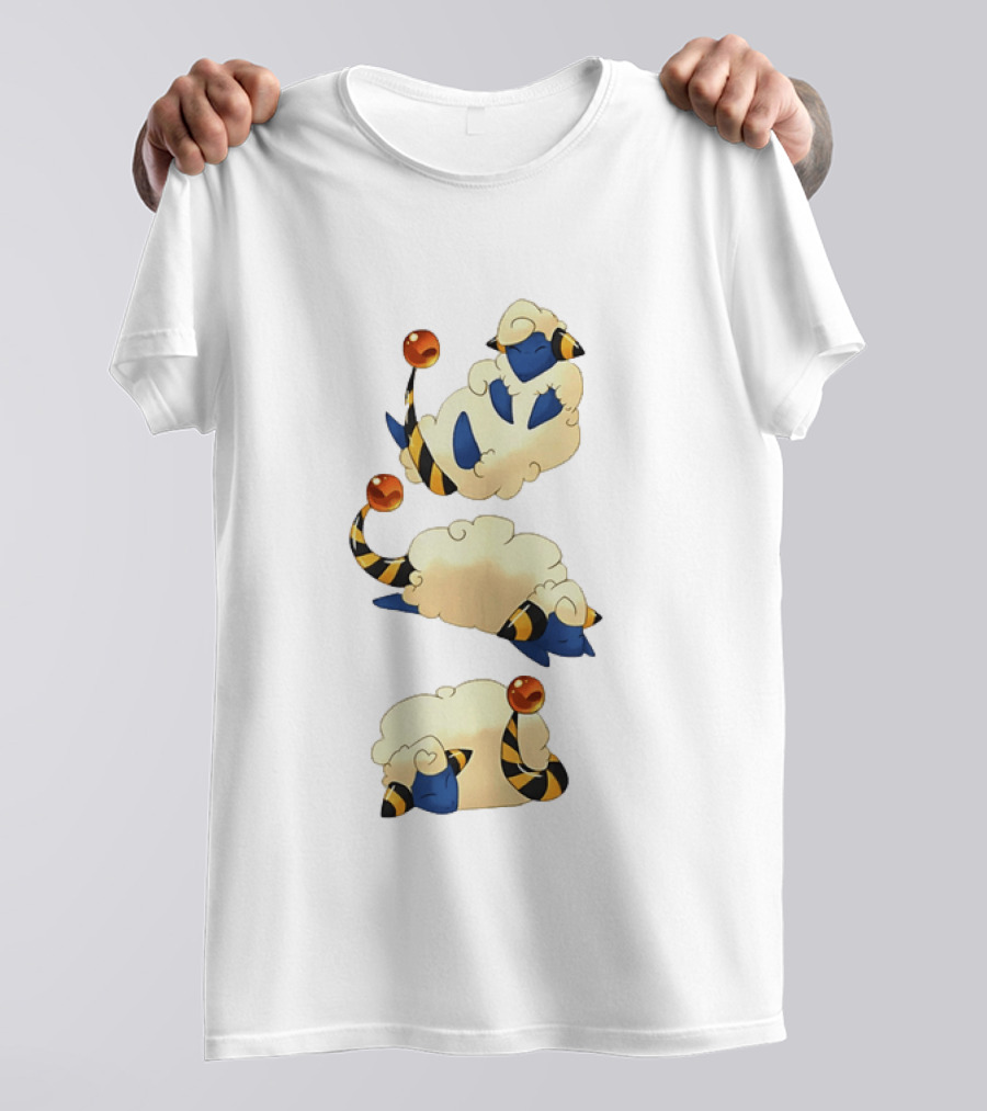 Mareep Trio In Sleepy Poses Cozy Nights T-Shirt