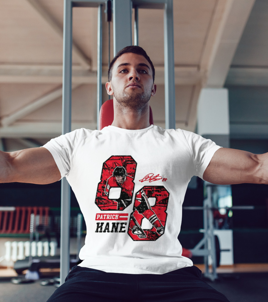 Patrick Kane Chicago Blackhawks 88 Comic Style Collaboration T-Shirt