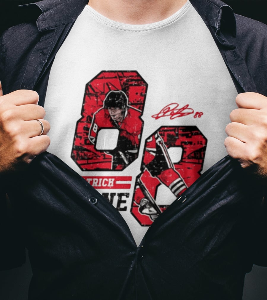 Patrick Kane Chicago Blackhawks 88 Comic Style Collaboration T-Shirt