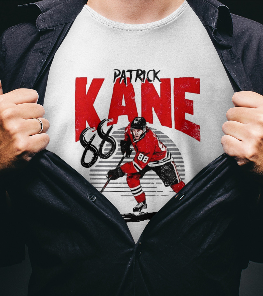 Patrick Kane 88 Chicago Blackhawks Hockey Player Victory T-Shirt