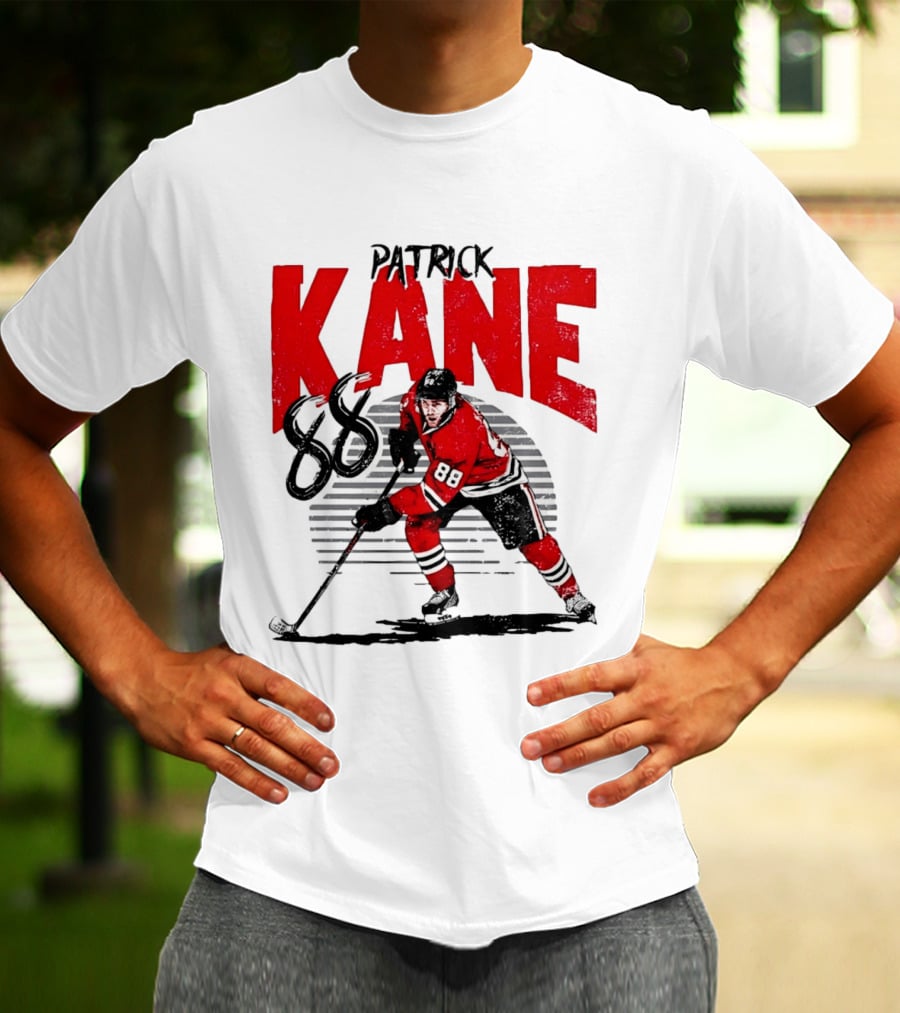 Patrick Kane 88 Chicago Blackhawks Hockey Player Victory T-Shirt