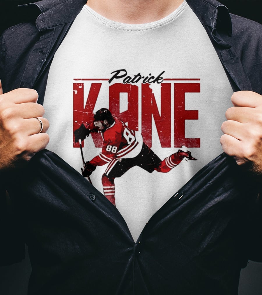 Patrick Kane 88 Chicago Blackhawks Hockey Player T-Shirt